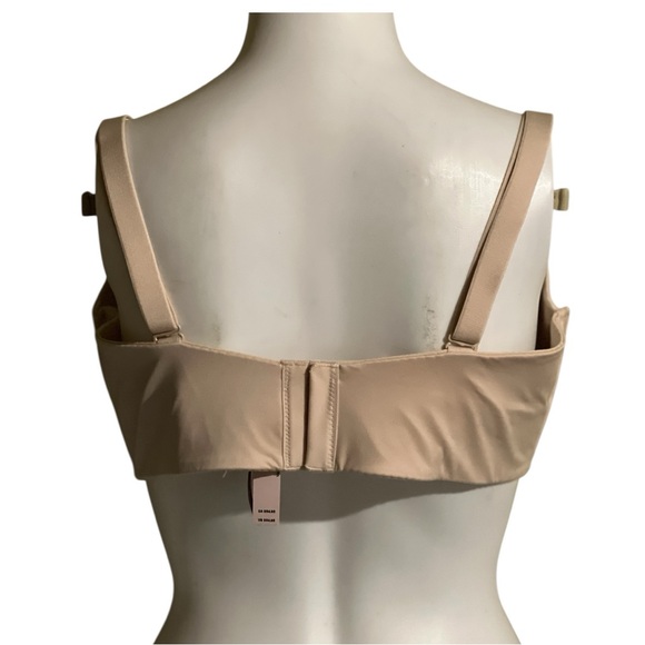 Victoria's Secret Bra Body by Victoria Strapless Lined Underwire Light Beige - Picture 2 of 10